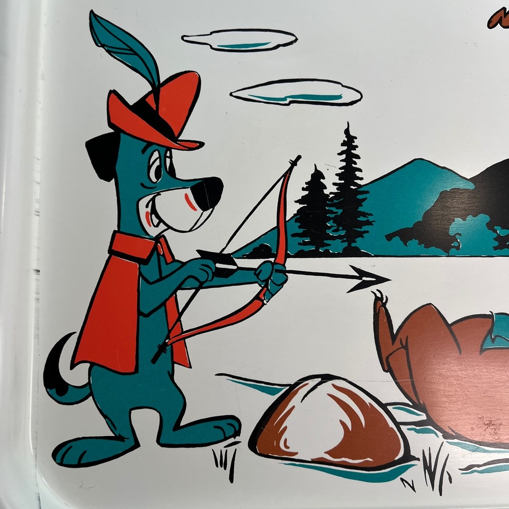Yogi Bear Huckleberry Hound Mr Jinks 60s Vintage Hanna Barbara TV Tray  Table - Picture 9 of 14